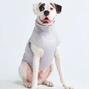 NEW Spark Paws Sunblock Dog T-Shirts (Pack of 2: Grey & Blue)